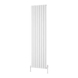 Reina Panel Radiator 1800 x 520mm / White Reina Piatto Single Vertical Panel Central Heating Radiator