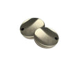 Kartell Aquarius K-Series Toilet Seat Hinge Cover Caps in Brushed Brass