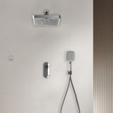 TED Exposed Shower Set Wall Mounted TED Togo Oval BubbleSpa® Complete 2 Outlet Digital Shower Kit with Wireless Button