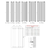 Reina Panel Radiator Reina Albano Central Heating Vertical Radiator