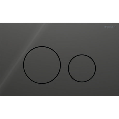 Geberit Flush Plate Lava Glass Geberit Sigma Round Glass Flush Plate