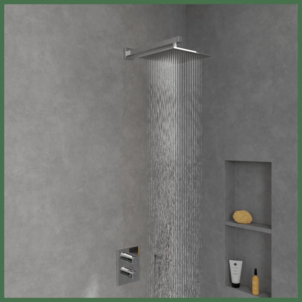 Villeroy & Boch Concealed Shower Set Villeroy & Boch Concealed Complete Shower Set with Shower Head and Handset