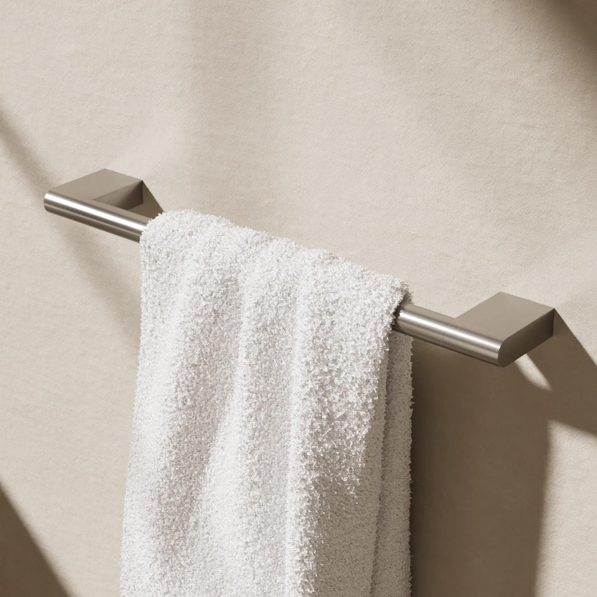 Crosswater Towel Rails and Rings Brushed Nickel Crosswater MPRO 450mm Towel Rail