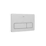 Roca Flush Plate Roca Duplo One PL3 Pro Flush Plate Dual Flush in Stainless Steel