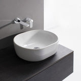 Crosswater Countertop Basin Crosswater Pearl 450mm Oval Countertop Basin
