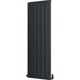 Aquarius Bathrooms Panel Radiator 1800 x565mm / Black Aquarius Maxx Vertical Panel Radiator