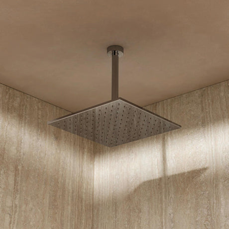 Crosswater Fixed Shower Head Chrome / 300mm Crosswater Zion Fixed Shower Head
