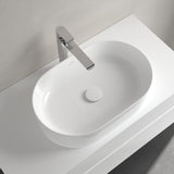 Villeroy & Boch Countertop Basin Villeroy & Boch Collaro 560mm Oval Countertop Basin in White Alpin