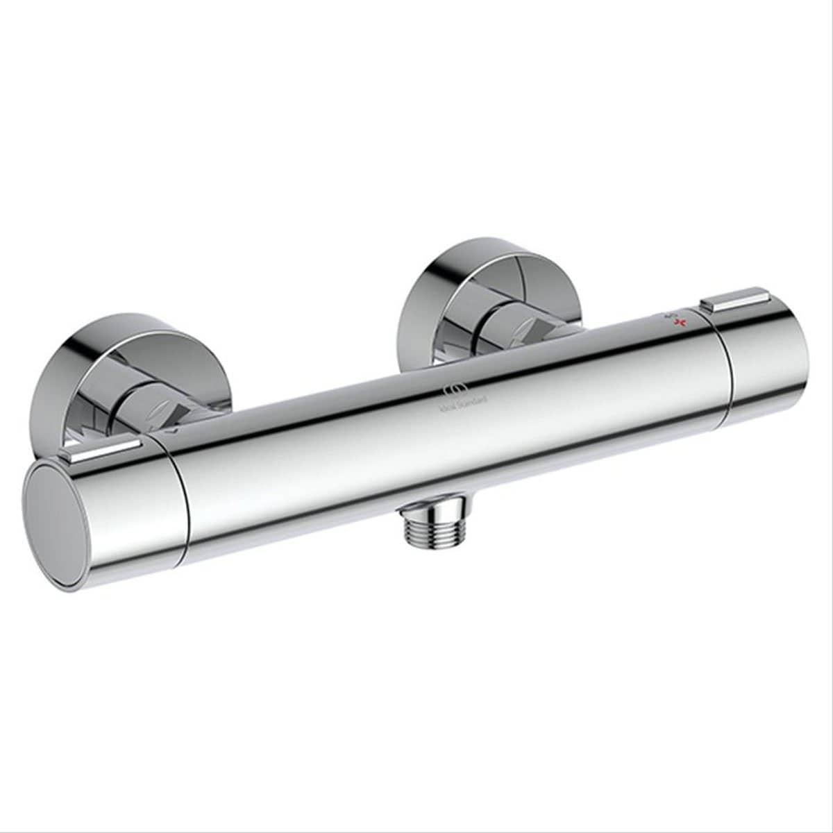 Ideal Standard Exposed Shower Valve Chrome Ideal Standard Ceratherm ALU+ 1 Outlet Exposed Shower Bar Valve