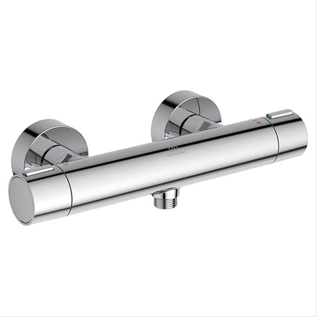 Ideal Standard Exposed Shower Valve Chrome Ideal Standard Ceratherm ALU+ 1 Outlet Exposed Shower Bar Valve