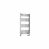 Eastbrook Wendover Curved Vertical Heated Towel Rail in Chrome