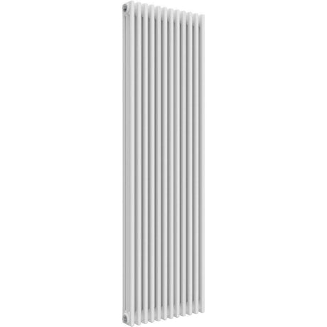 Aquarius Bathrooms Column Radiator 1800mm x 560mm Aquarius Foundry Vertical 3 Column Radiator in White