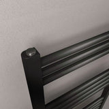 Eastbrook Wendover Straight Heated Towel Rail in Brushed Gunmetal