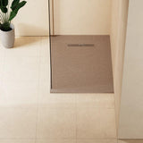 Crosswater Rectangle Shower Tray Brown / 800 x 1100 Crosswater Vito Textured Rectangle Shower Tray with Waste