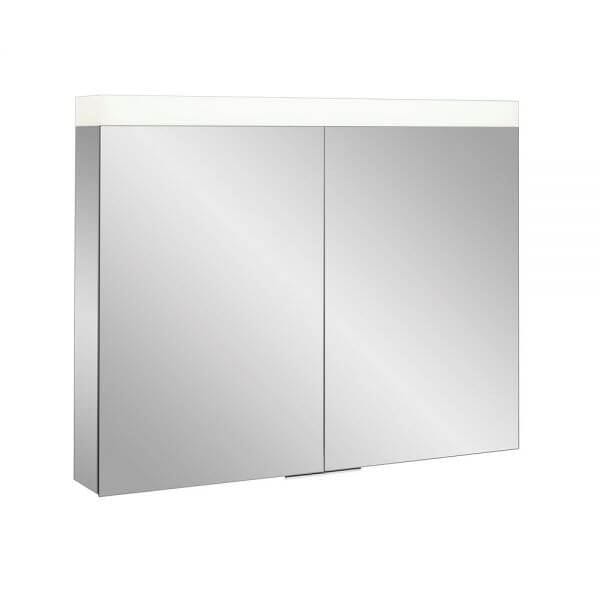 Crosswater Mirrored Cabinet Crosswater Image LED Illuminated Mirror Cabinet