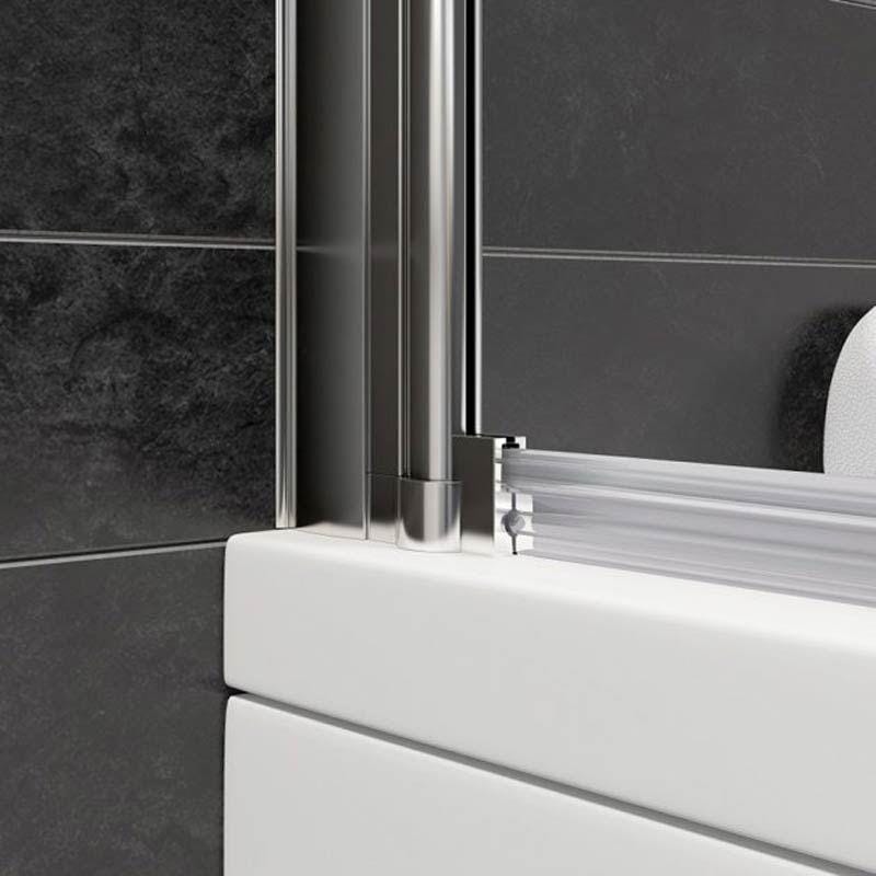 Merlyn Bath Screen Merlyn 2 Panel Curved Bathscreen with HydraSEAL Technology