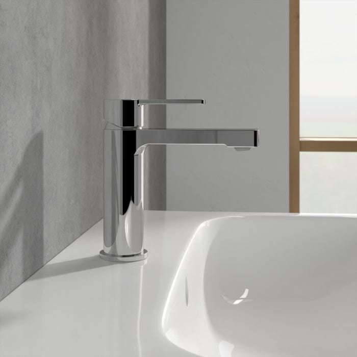 Villeroy & Boch Mono Basin Tap Villeroy & Boch Architectura Single Lever Mono Basin Mixer Tap in Chrome
