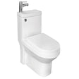 Aquarius Bathrooms Combination Toilet and Sink Aquarius Urbano All-in-One Toilet and Basin Unit for Understairs and Cloakrooms