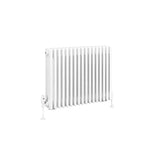 Eastbrook Eastbrook Rivassa Traditional 4 Column Radiator in Gloss White