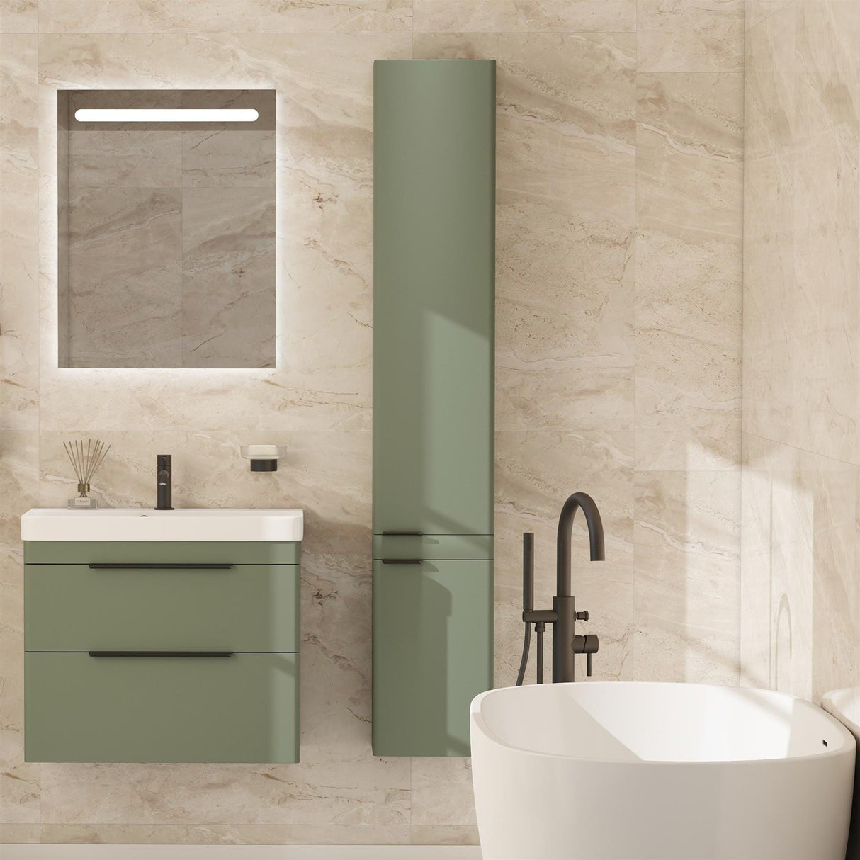 Imex Storage Unit Imex Luna 300mm Wall Mounted Storage Unit