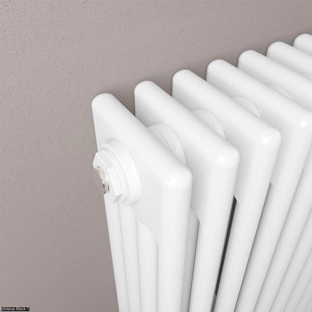 Eastbrook Rivassa Traditional 4 Column Radiator in Gloss White