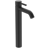 Ideal Standard Tall Basin Tap Ideal Standard Ceraline Single Lever Tall Basin Mixer Tap in Silk Black