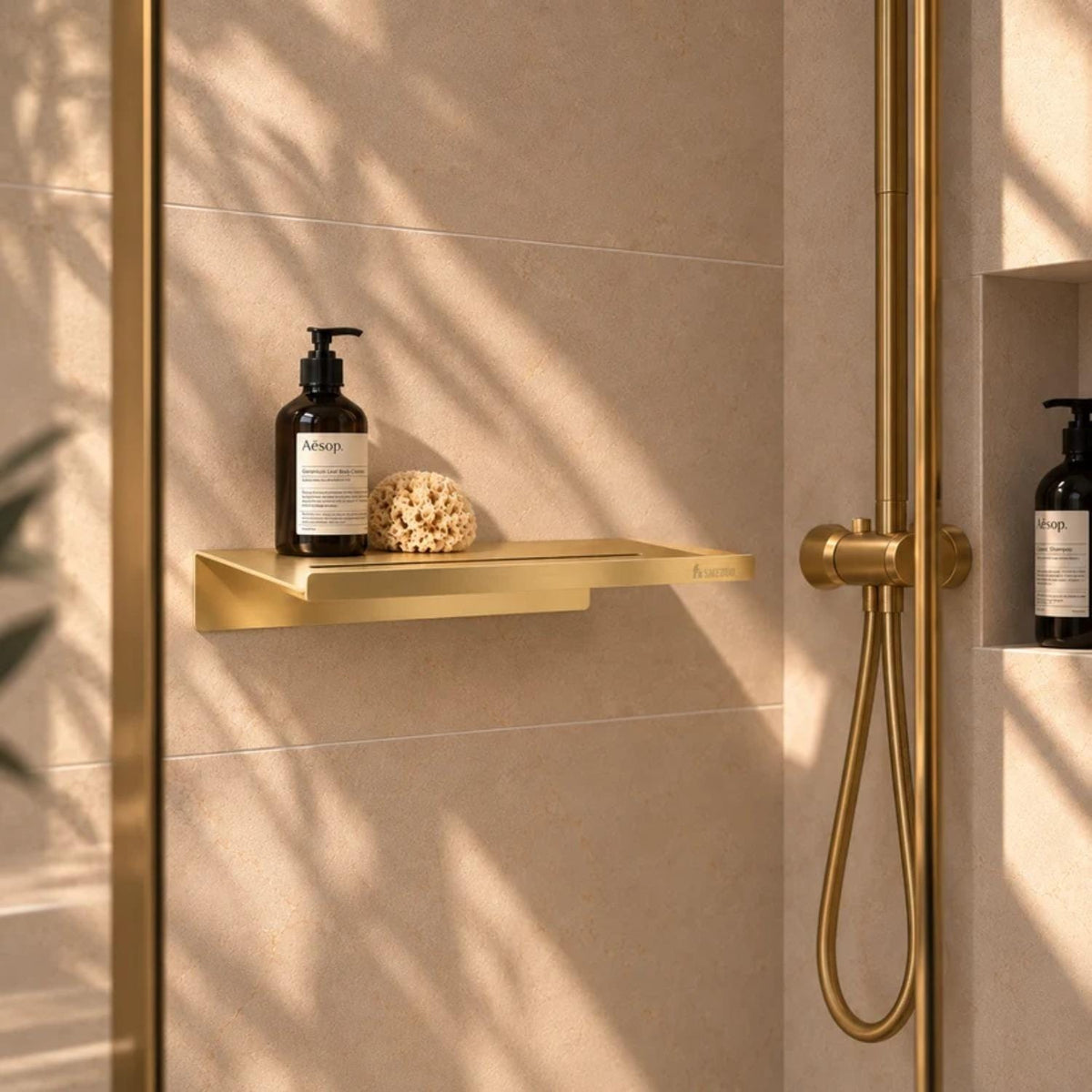 Smedbo Shelf Smedbo Sideline Self-Adhesive Shower Shelf