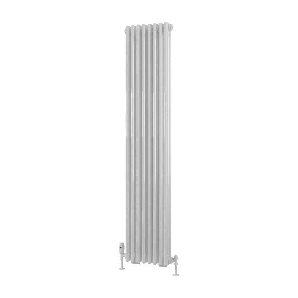 Eastbrook Rivassa Traditional 3 Column Radiator in White