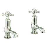 Crosswater Cloakroom Taps Crosswater Belgravia Cloakroom Basin Mixer Tap in Nickel
