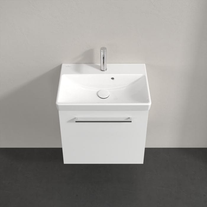 Villeroy & Boch Wall Mounted Vanity Unit Villeroy & Boch Avento Wall Hung Vanity Unit 530mm One Door with Basin