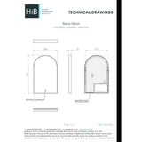 hib. Illuminated Mirror hib. Nova LED Illuminated Mirror
