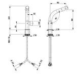 Crosswater Mono Basin Tap Crosswater Ixora Basin Mixer Tap