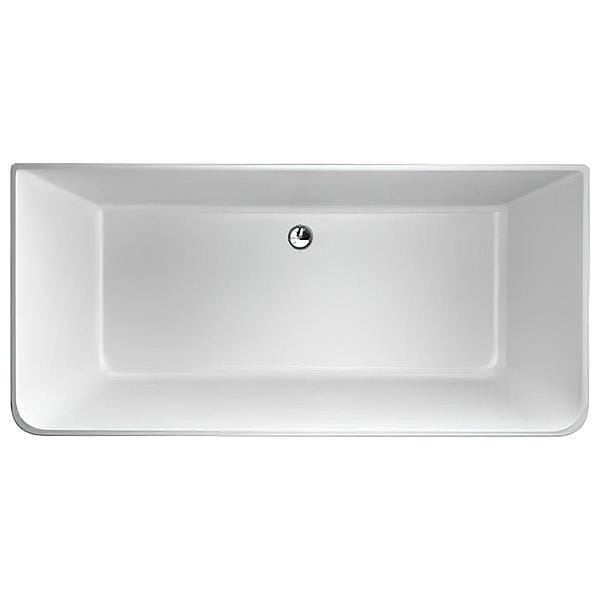 Crosswater Back To Wall Freestanding Bath Crosswater Artist Freestanding Double Ended Back to Wall Bath