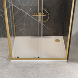 Aquarius Bathrooms Sliding Shower Door Aquarius Urbano 6mm Sliding Shower Door 1850mm