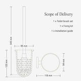 Villeroy & Boch Toilet Roll Holder Villeroy & Boch Elements - Tender Toilet Brush Set