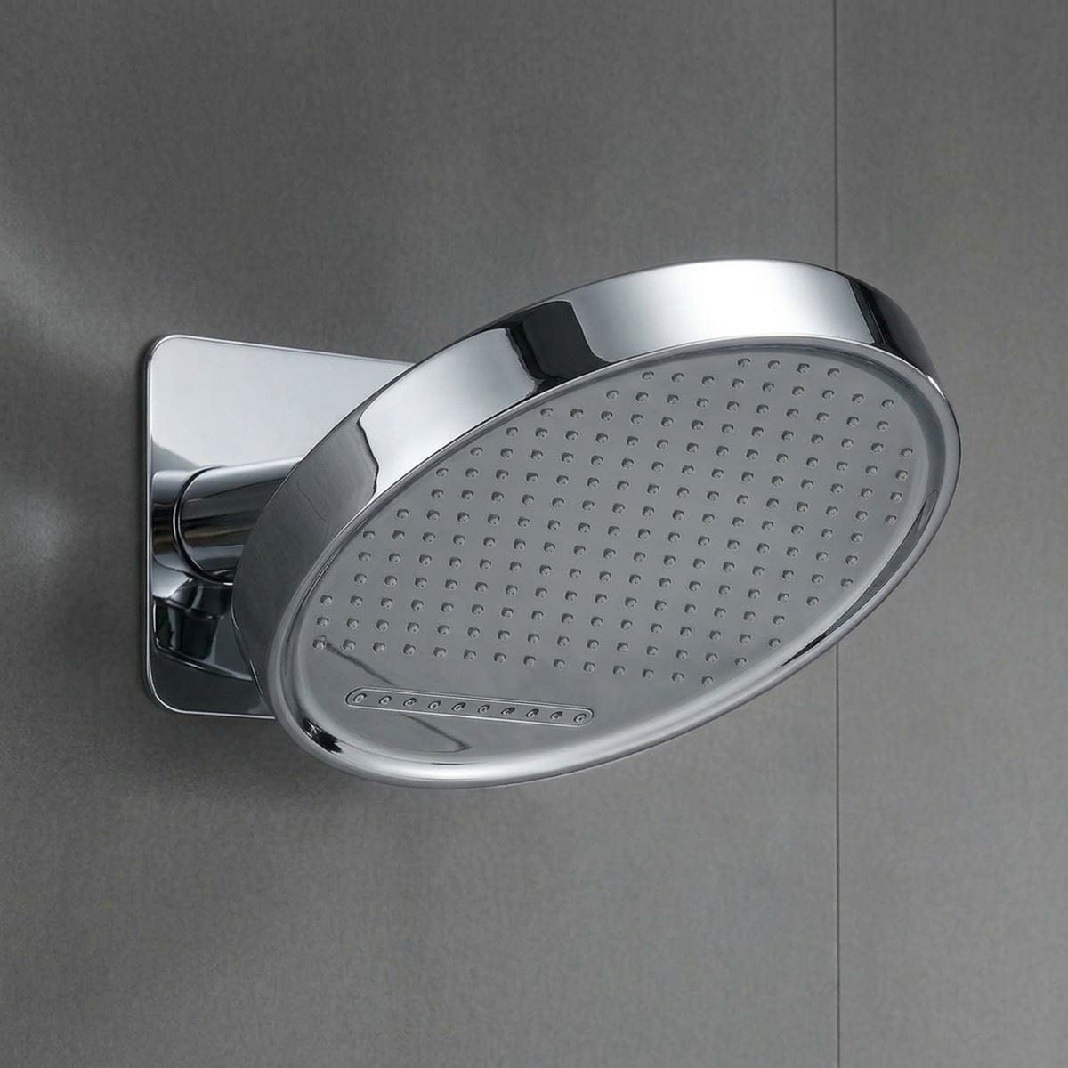 TED Fixed Shower Head Chrome TED Venn 370mm Fixed Shower Head with Blade Waterfall