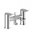 Imex Bath Shower Mixer Chrome Imex Suburb Bath Shower Mixer Tap with Kit (Incl Hose, Handset And Wall Bracket)