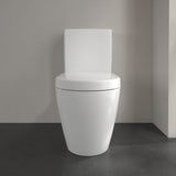 Villeroy and Boch Close Coupled Toilet Villeroy & Boch Subway 2.0 Close Coupled Toilet and Soft Close Seat in White Alpin
