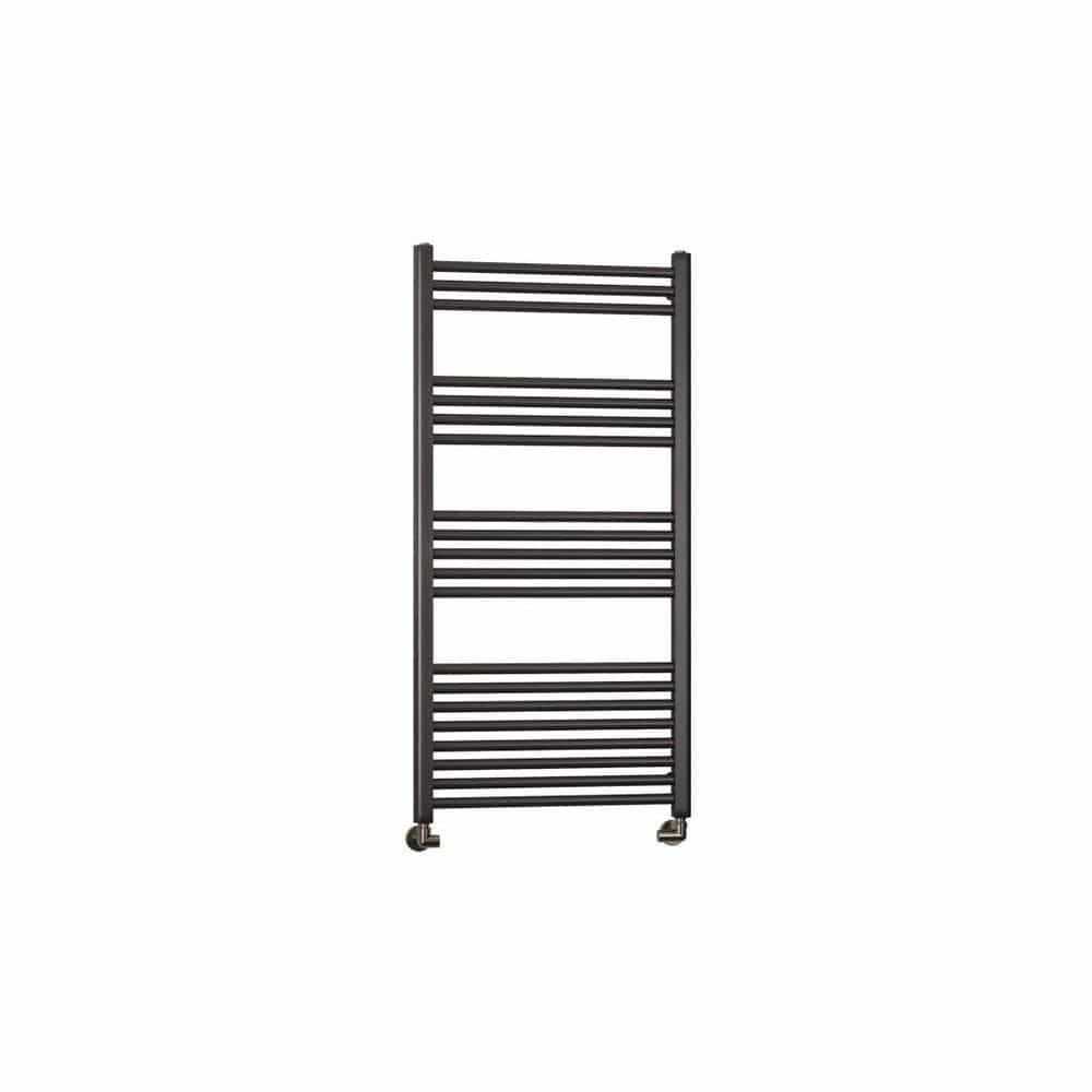 Eastbrook Wendover Straight Heated Towel Rail in Brushed Gunmetal