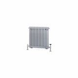 Eastbrook Column Radiator Eastbrook Rivassa Traditional 2 Column Radiator in Chrome Effect