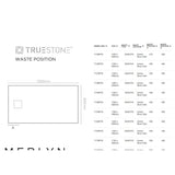 Merlyn Truestone Rectangle Shower Tray