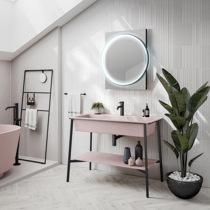 hib. Illuminated Mirror hib. Solas Round LED Illuminated Mirror