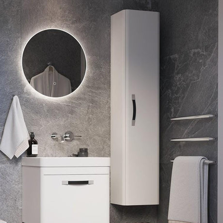 Saneux Storage Unit Matte White Saneux Hyde Tall Wall Mounted Storage Unit with Reversible Door