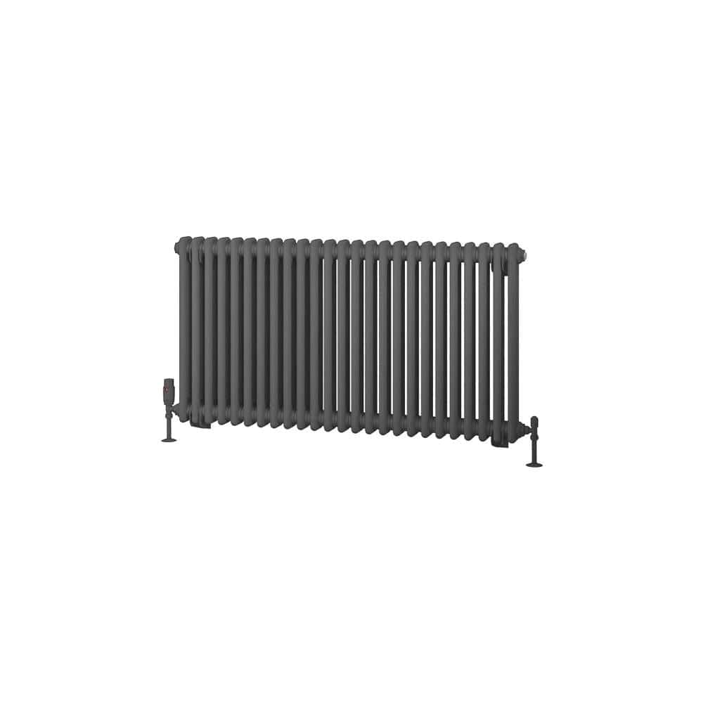 Eastbrook Rivassa Traditional 2 Column Radiator in Matt Anthracite