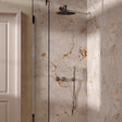 UK Bathroom Store Concealed Shower Set Chrome / Wall Arm / 300mm Crosswater Module Shower Set 1 with Fixed Head and Pencil Handset