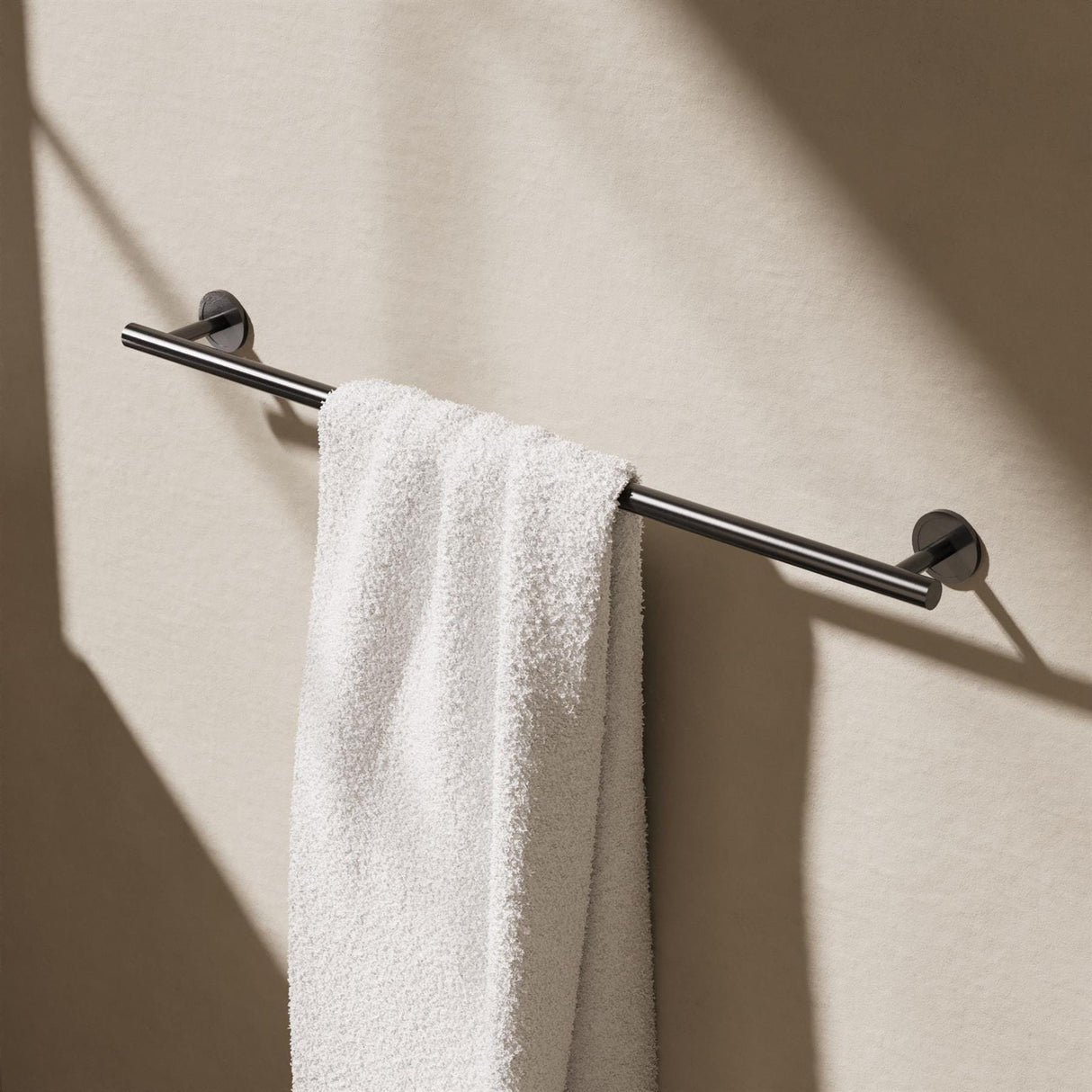 Crosswater Towel Rails and Rings Stainless Slate Crosswater 3ONE6 Towel Rail