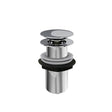 Britton Basin Waste Britton Universal Click-Clack Basin Waste - Unslotted in Chrome