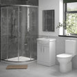 Aquarius Complete Bathroom Suite Aquarius Urbano Complete Vanity Shower Suite (with 900mm Quadrant Enclosure)