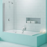 Merlyn Bath Screen Merlyn SecureSeal Single Panel Bathscreen
