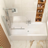 Aquarius Double Ended Bath 1700 x 750mm Aquarius Aaron Double Ended Standard Bath